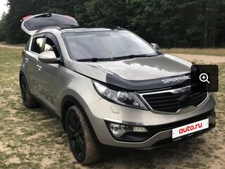 2010 Kia Sportage III, серебристый, 1200000 рублей, вид 3