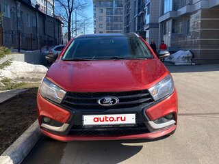 2021 Lada (ВАЗ) Vesta SW I, красный, 1050000 рублей, вид 2