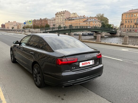 2015 Audi A6 IV (C7) Рестайлинг, серый, 1490000 рублей - вид 7