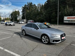 2019 Audi A4 V (B9), серебристый, 3490000 рублей, вид 4