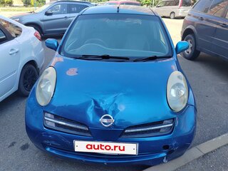 2004 Nissan March III (K12), синий, 260000 рублей, вид 2