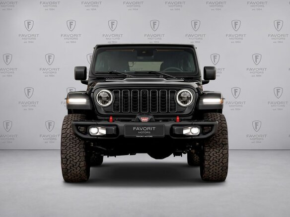 2025 Jeep Wrangler IV (JL) Рестайлинг, чёрный - вид 1
