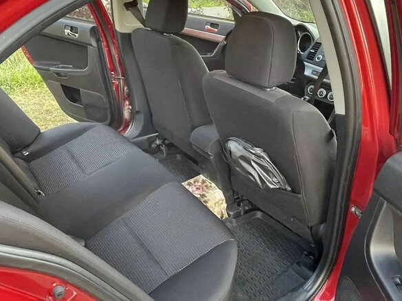 2008 Mitsubishi Lancer X, красный, 1050000 рублей - вид 13