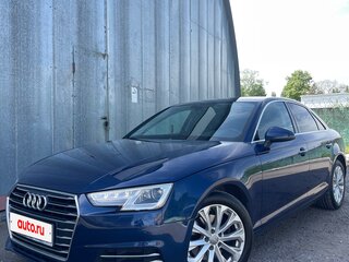 2015 Audi A4 V (B9), синий, 1920000 рублей, вид 2
