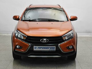 2020 Lada (ВАЗ) Vesta SW Cross I, оранжевый, 1190000 рублей, вид 2