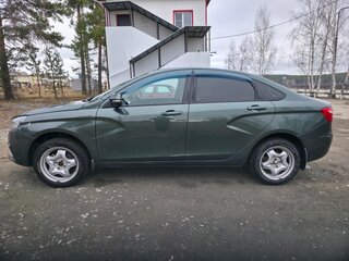 2017 Lada (ВАЗ) Vesta I, зелёный, 700000 рублей, вид 5