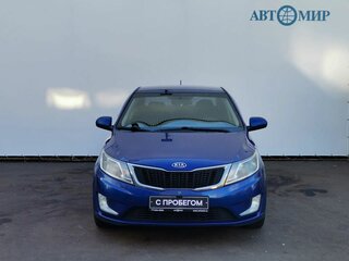 2012 Kia Rio 4-speed III, синий, 809000 рублей, вид 2