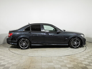 2011 Mercedes-Benz C-Класс 200 III (W204) Рестайлинг, чёрный, 1199585 рублей, вид 4