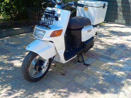 2008 Yamaha Gear, белый, 65000 рублей, вид 1