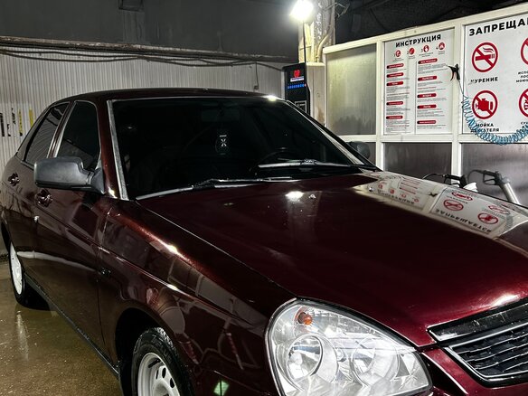 2011 Lada (ВАЗ) Priora I, красный, 295000 рублей - вид 17