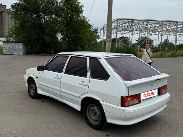 2004 Lada (ВАЗ) 2114, белый, 140000 рублей - вид 7