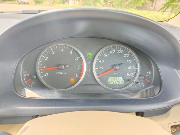 2002 Mazda Demio I (DW), серебристый, 315000 рублей - вид 12
