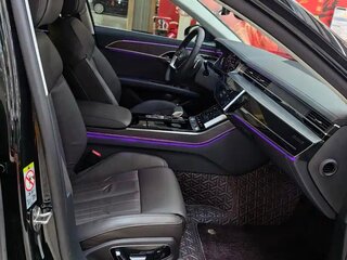 2024 Audi A8 Long 45 TFSI IV (D5) Рестайлинг, чёрный, 9208386 рублей, вид 5