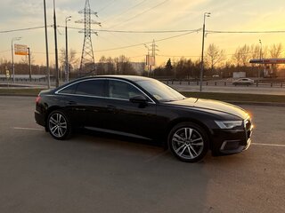 2021 Audi A6 45 TFSI V (C8), чёрный, 3990000 рублей, вид 5