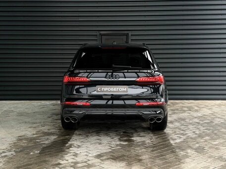 2021 Audi SQ7 I (4M) Рестайлинг, чёрный, 10290000 рублей, вид 5