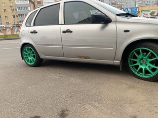 2009 Lada (ВАЗ) Kalina I, серебристый, 270000 рублей, вид 3