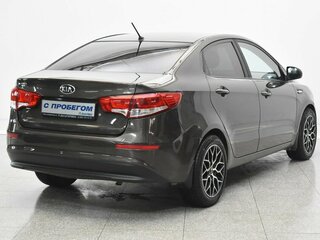 2016 Kia Rio III Рестайлинг, коричневый, 1030000 рублей, вид 4