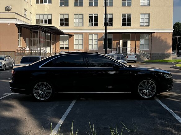 2014 Audi A8 Long III (D4) Рестайлинг, чёрный, 1950000 рублей - вид 15