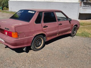 2005 Lada (ВАЗ) 2115, красный, 70000 рублей, вид 4