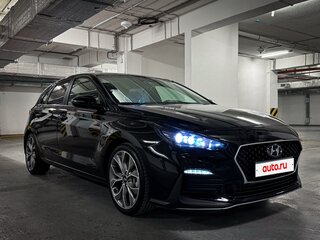 2020 Hyundai i30 N Line III Рестайлинг, чёрный, 2500000 рублей, вид 3