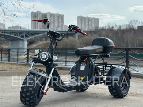 2025 Другие Электроскутер (другие), чёрный, 109000 рублей, вид 3