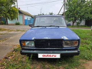 2005 Lada (ВАЗ) 2107, синий, 69000 рублей, вид 1