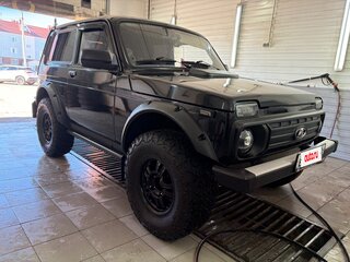2005 Lada (ВАЗ) 2121 (4x4) I Рестайлинг, чёрный, 750000 рублей, вид 2