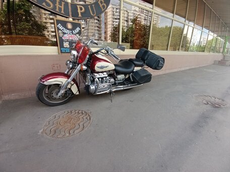 1998 Honda Valkyrie 1500, пурпурный, 470000 рублей, вид 2