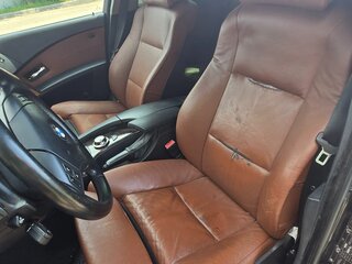 2004 BMW 5 серии 520i V (E60/E61), чёрный, 590000 рублей, вид 4