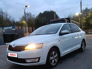 2014 Skoda Rapid I, белый, 850000 рублей, вид 1
