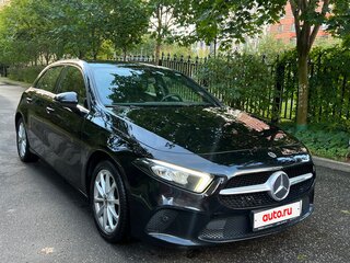 2018 Mercedes-Benz A-Класс 200 IV (W177), чёрный, 2310000 рублей, вид 1