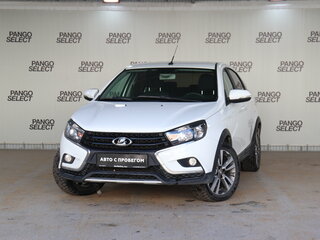 2018 Lada (ВАЗ) Vesta I, белый, 853000 рублей, вид 1