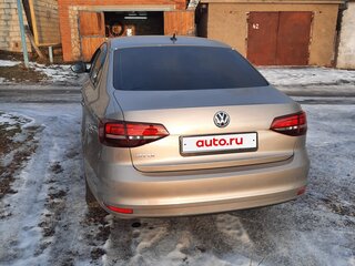 2016 Volkswagen Jetta VI Рестайлинг, бежевый, 1500000 рублей, вид 4