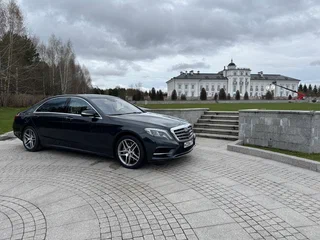 2014 Mercedes-Benz S-Класс 500 Long VI (W222, C217), синий, 2900000 рублей, вид 1