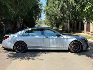 2018 Mercedes-Benz S-Класс AMG 63 AMG Long III (W222, C217) Рестайлинг, серебристый, 6700000 рублей, вид 5