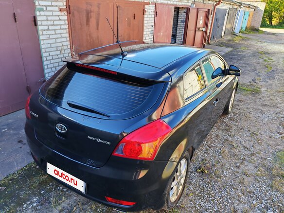 2008 Kia Ceed I, чёрный - вид 4