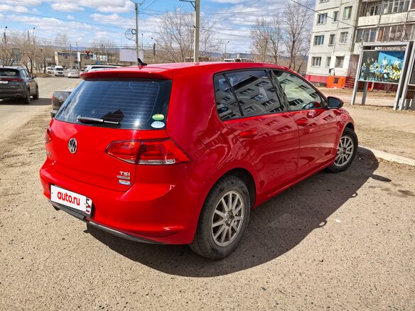 2013 Volkswagen Golf VII, красный, 1250000 рублей - вид 3