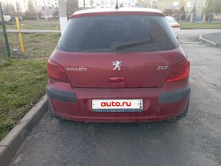 2006 Peugeot 307 I Рестайлинг, красный, 410000 рублей, вид 2