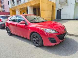 2009 Mazda 3 II (BL), красный, 520000 рублей, вид 3