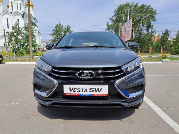 2026 Lada (ВАЗ) Vesta SW I Рестайлинг (NG), серый - вид 8
