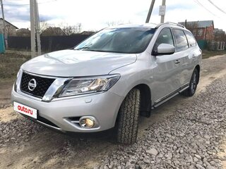 2014 Nissan Pathfinder IV, серебристый, 1650000 рублей, вид 2