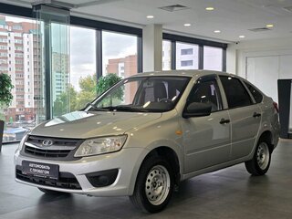 2015 Lada (ВАЗ) Granta I, серебристый, 362000 рублей, вид 2