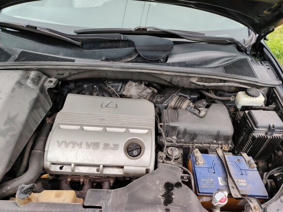 2005 Lexus RX 330 II, серый, 1300000 рублей - вид 6