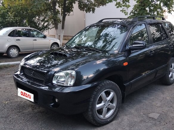 2012 Hyundai Santa Fe Classic Classic, чёрный, 1090000 рублей - вид 1