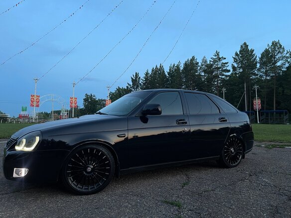 2011 Lada (ВАЗ) Priora I, чёрный, 450000 рублей - вид 15