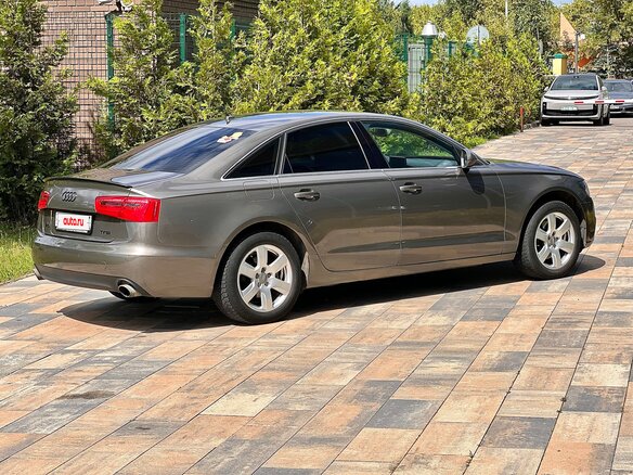2013 Audi A6 IV (C7), серый, 1430000 рублей - вид 10