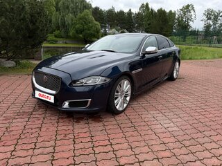 2010 Jaguar XJ Long IV (X351), синий, 2800000 рублей, вид 2