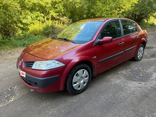 2008 Renault Megane II Рестайлинг, красный, 360000 рублей, вид 1