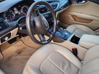 2013 Audi A7 I (4G), коричневый, 1850000 рублей, вид 5