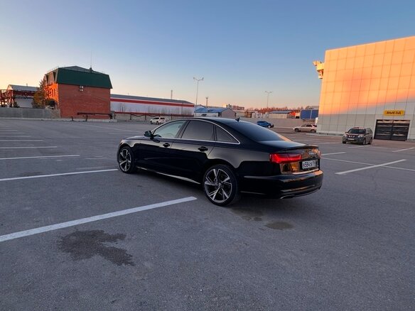 2015 Audi A6 IV (C7) Рестайлинг, чёрный, 2499999 рублей - вид 3